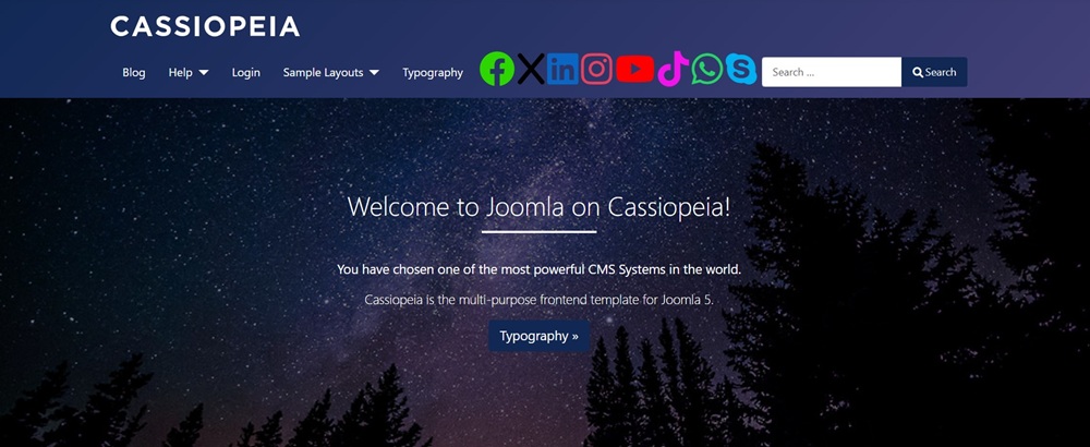 Social Media Iconsfor Joomla
